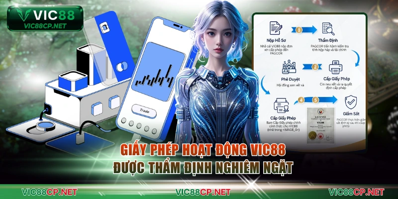 Giấy phép hoạt động VIC88 được thẩm định nghiêm ngặt
