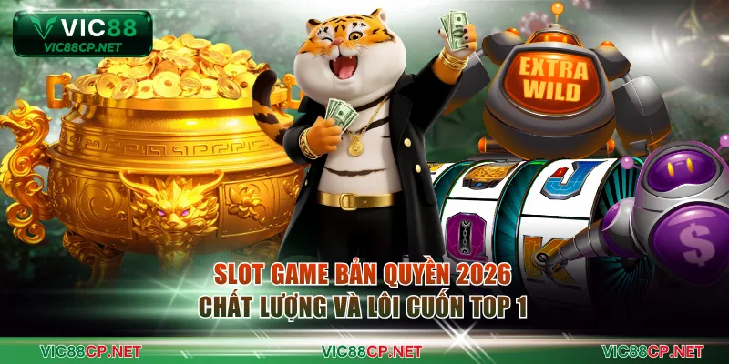 Slot game bản quyền 2026 chất lượng và lôi cuốn top 1 